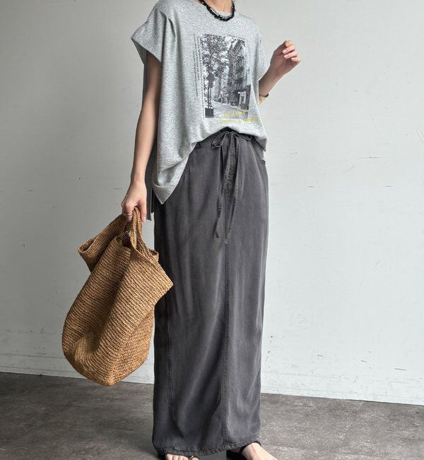  「【WEB限定】バックジップフォトロゴTEE」|Tシャツ・カットソー|