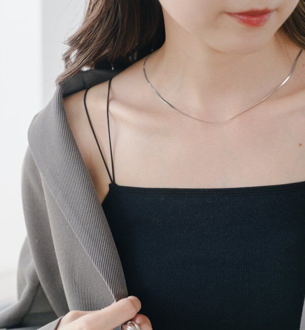  「【ベストヒットアイテム/累計販売10万枚突破】カップ付きクロップドブラキャミ」|キャミソール|
