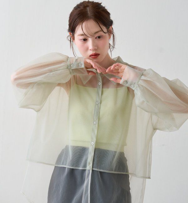  「【ベストヒットアイテム/累計販売10万枚突破】カップ付きクロップドブラキャミ」|キャミソール|