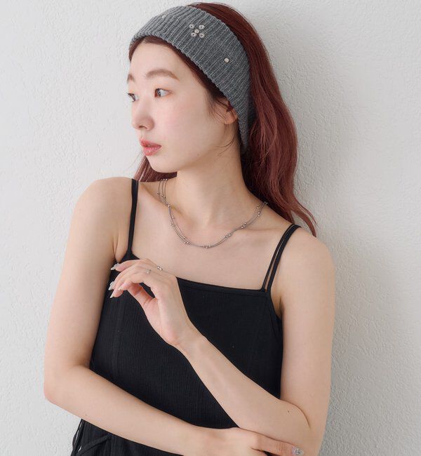  「スタッズヘアバンド」|その他|