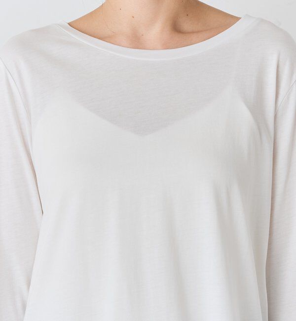  「レースコンビカットソー」|Tシャツ・カットソー|