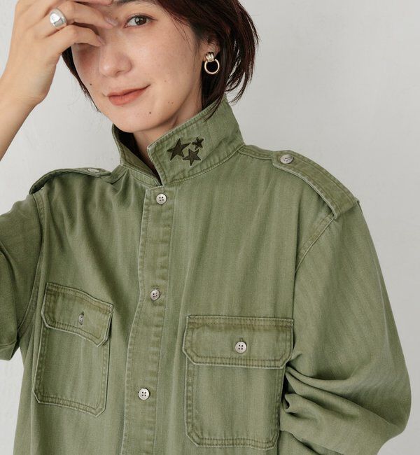  「【Yossshiiii企画】【A・MONN】バックロゴシャツワンピース」|ワンピース|