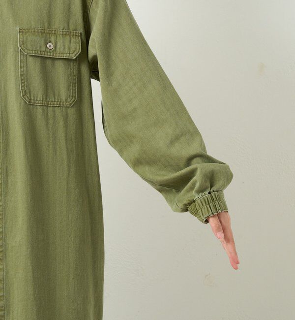  「【Yossshiiii企画】【A・MONN】バックロゴシャツワンピース」|ワンピース|