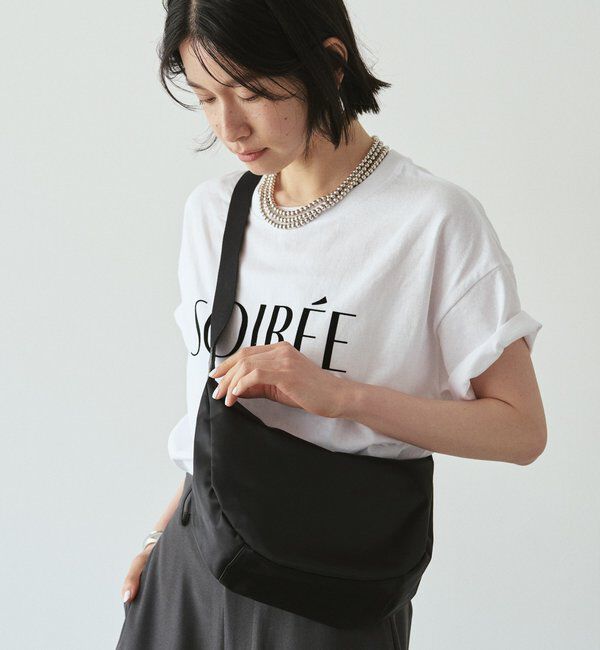  「【撥水】《軽量/200g》クラウズナイロンラウンドショルダーバッグ」|ショルダー・メッセンジャー|