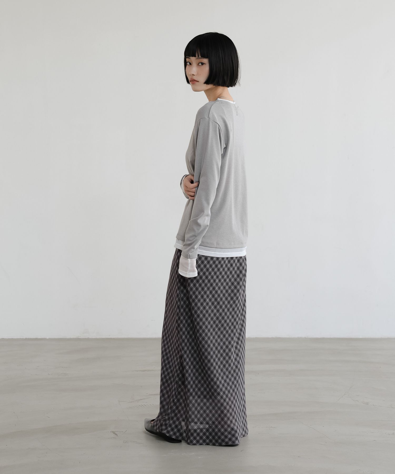 LOWRYS FARM「シアーレイヤードLS」|Tシャツ・カットソー|