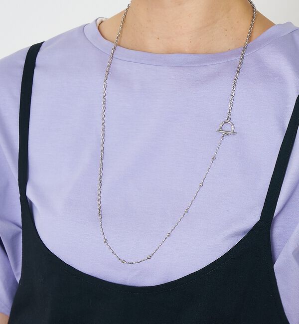 collex「【dignif】【金属アレルギー対応】ミックスチェーン2WAYネックレス」|ネックレス|