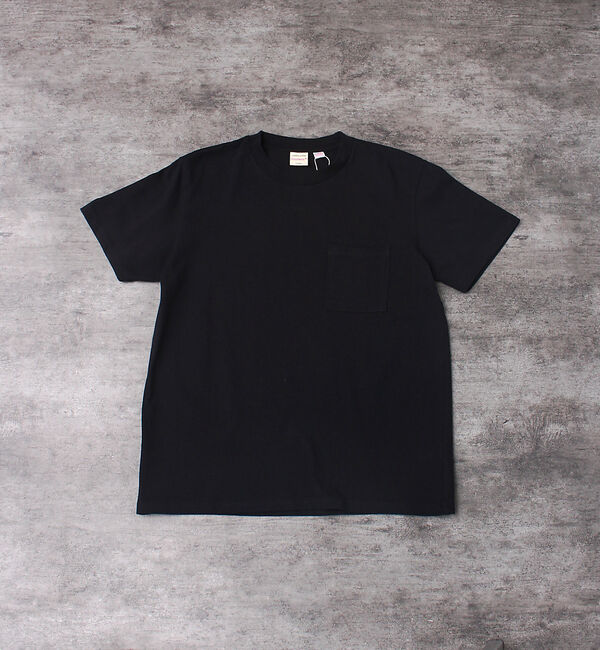 ABAHOUSE「【グッドウェア】USAコットン 無地 ポケット ショートスリーブ Tシャツ」|Tシャツ・カットソー|