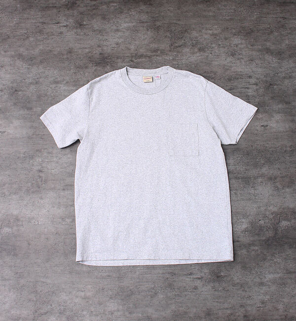 ABAHOUSE「【グッドウェア】USAコットン 無地 ポケット ショートスリーブ Tシャツ」|Tシャツ・カットソー|