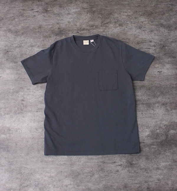 ABAHOUSE「【グッドウェア】USAコットン 無地 ポケット ショートスリーブ Tシャツ」|Tシャツ・カットソー|