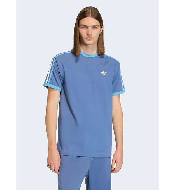 ABAHOUSE「【adidas originals/アディダスオリジナルス】3-STRIPES」|Tシャツ・カットソー|ブルー