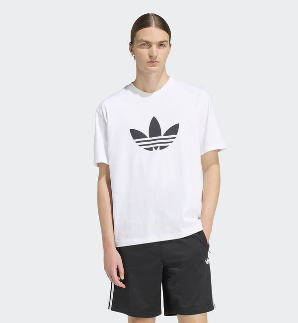 ABAHOUSE「【adidas Originals/ アディダス オリジナルス】 TREFOIL」|Tシャツ・カットソー|ホワイト
