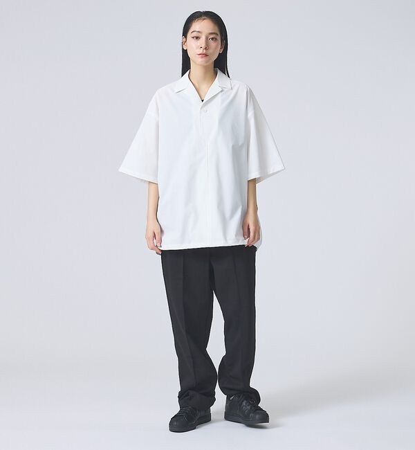 ABAHOUSE「【FORTUNA /フォルトゥナ】ECOTEC OpenCollarPO-Shi」|シャツ・ブラウス|