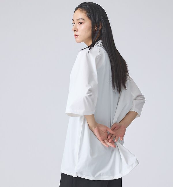 ABAHOUSE「【FORTUNA /フォルトゥナ】ECOTEC OpenCollarPO-Shi」|シャツ・ブラウス|