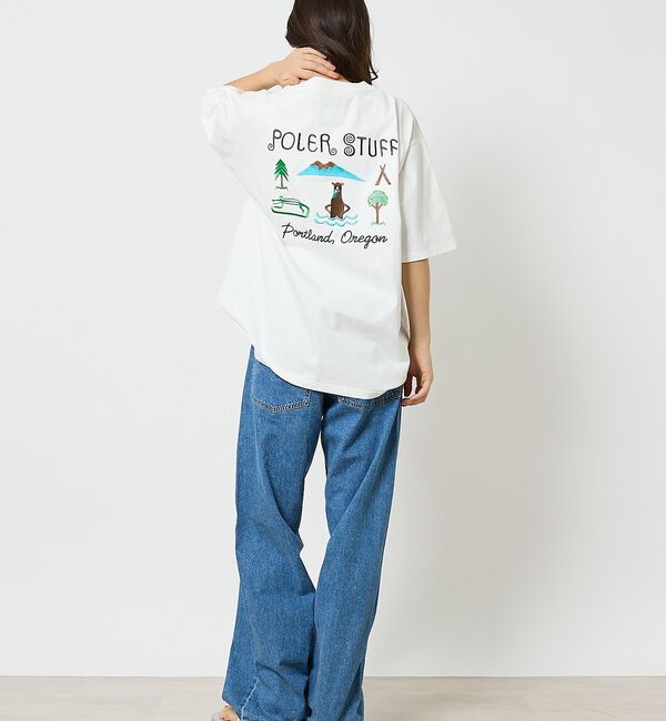 ABAHOUSE「【POLeR/ポーラー】TOURIST T shirt / スーベニア / Tシ」|Tシャツ・カットソー|