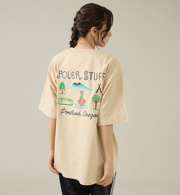 ABAHOUSE「【POLeR/ポーラー】TOURIST T shirt / スーベニア / Tシ」|Tシャツ・カットソー|