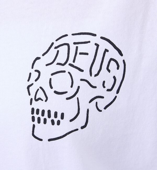 ABAHOUSE「【DEUS / デウス】VENICE SKULL / バックプリント 半袖Tシャ」|Tシャツ・カットソー|