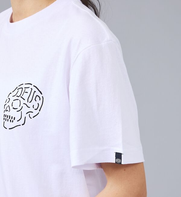 ABAHOUSE「【DEUS / デウス】VENICE SKULL / バックプリント 半袖Tシャ」|Tシャツ・カットソー|