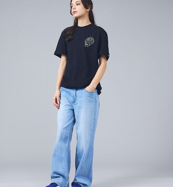 ABAHOUSE「【DEUS / デウス】VENICE SKULL / バックプリント 半袖Tシャ」|Tシャツ・カットソー|