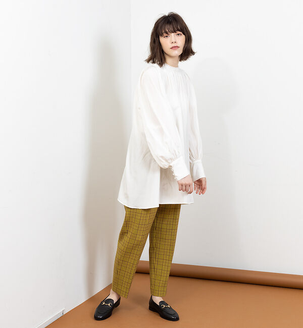Rouge vif「チェックテーパードパンツ」|その他|