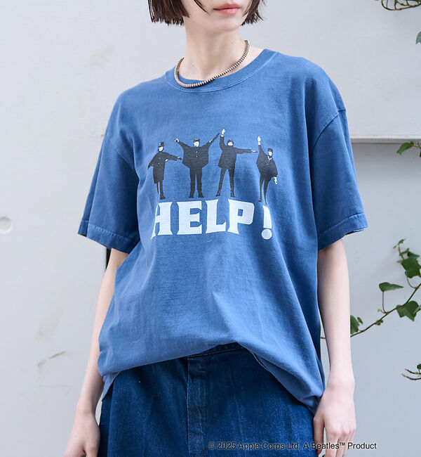 Rouge vif「【GOOD ROCK SPEED/グッドロックスピード】ロゴT / ラメプリント」|Tシャツ・カットソー|ネイビー