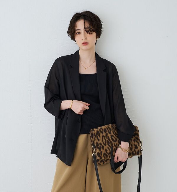 Rouge vif「【PETIT MOMENTS/プティ・モーメント】「S」イニシャルモチーフネック」|ネックレス|