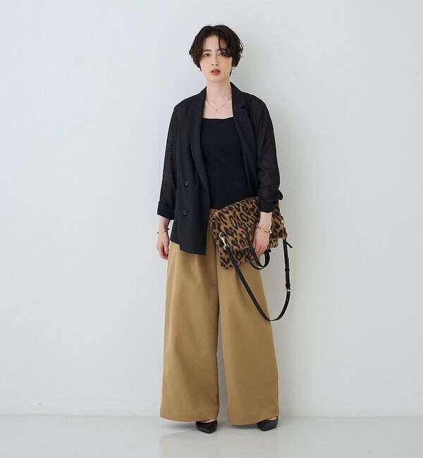Rouge vif「【PETIT MOMENTS/プティ・モーメント】「S」イニシャルモチーフネック」|ネックレス|