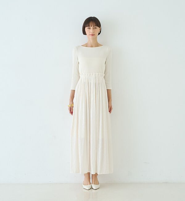 Rouge vif「ドット柄ドッキングワンピース【予約】」|ワンピース|