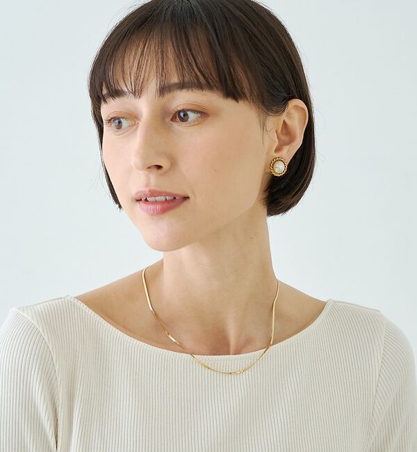 Rouge vif「ドット柄ドッキングワンピース【予約】」|ワンピース|