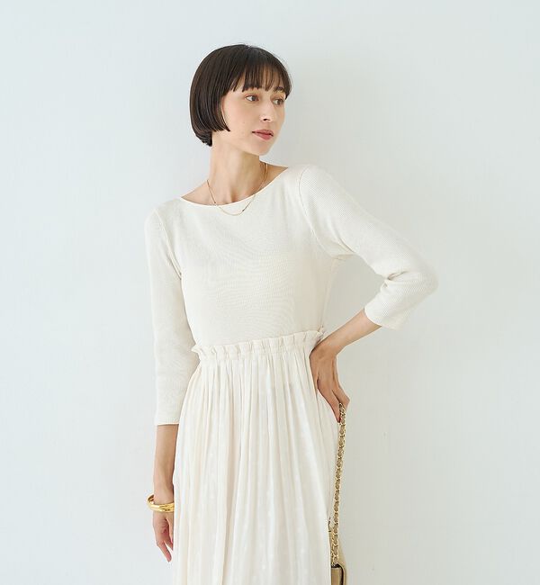 Rouge vif「ドット柄ドッキングワンピース【予約】」|ワンピース|
