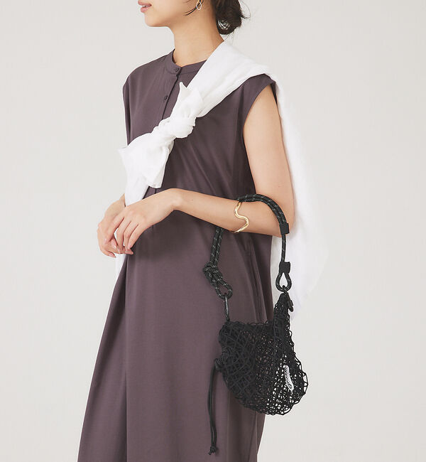 abahouse mavie「【OUTDOOR】メッシュ巾着バッグ」|ハンドバッグ|