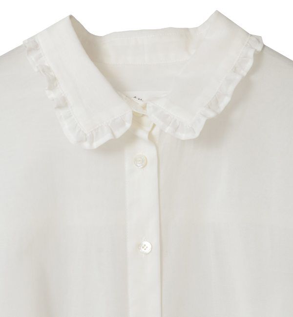 TIARA「【Bilitis dix-sept ans/ビリティス・ディセッタン】Voile Relax Blouse」|シャツ・ブラウス|