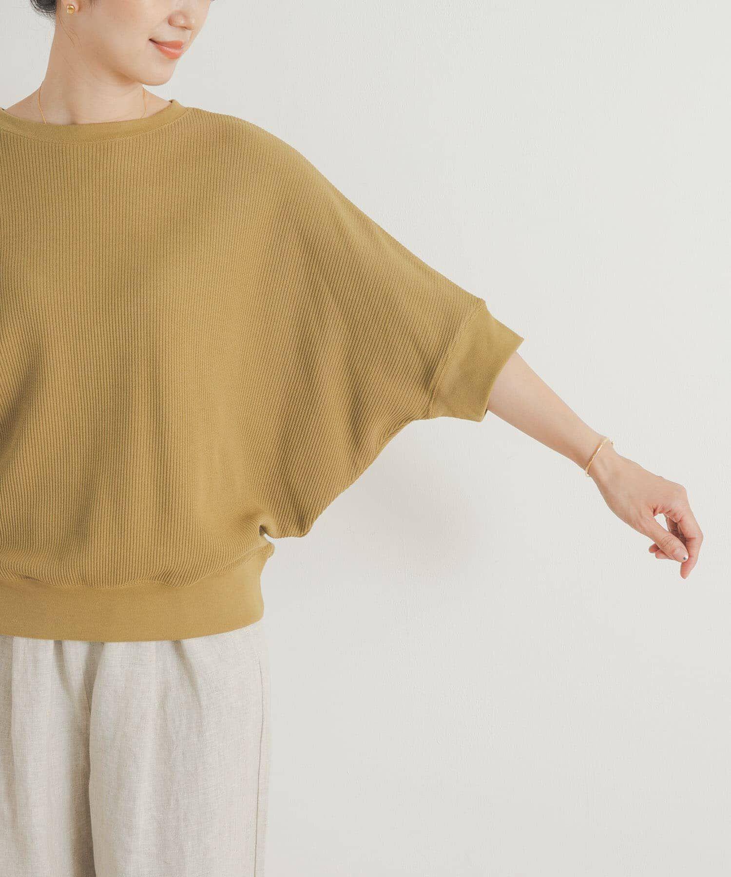 URBAN RESEARCH DOORS「タックフライスワイドTシャツ」|Tシャツ・カットソー|