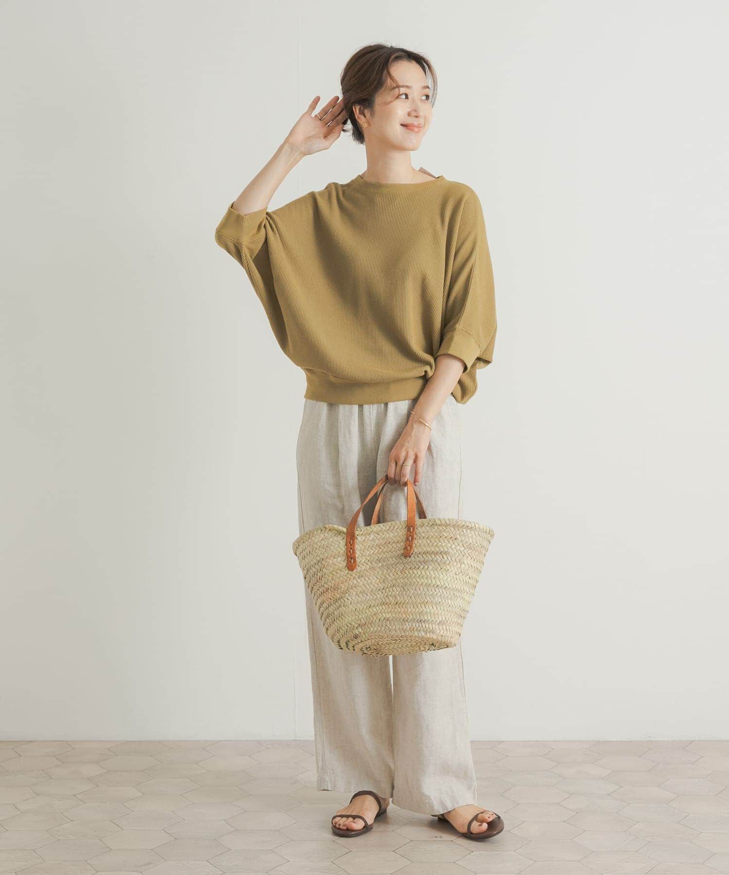 URBAN RESEARCH DOORS「タックフライスワイドTシャツ」|Tシャツ・カットソー|