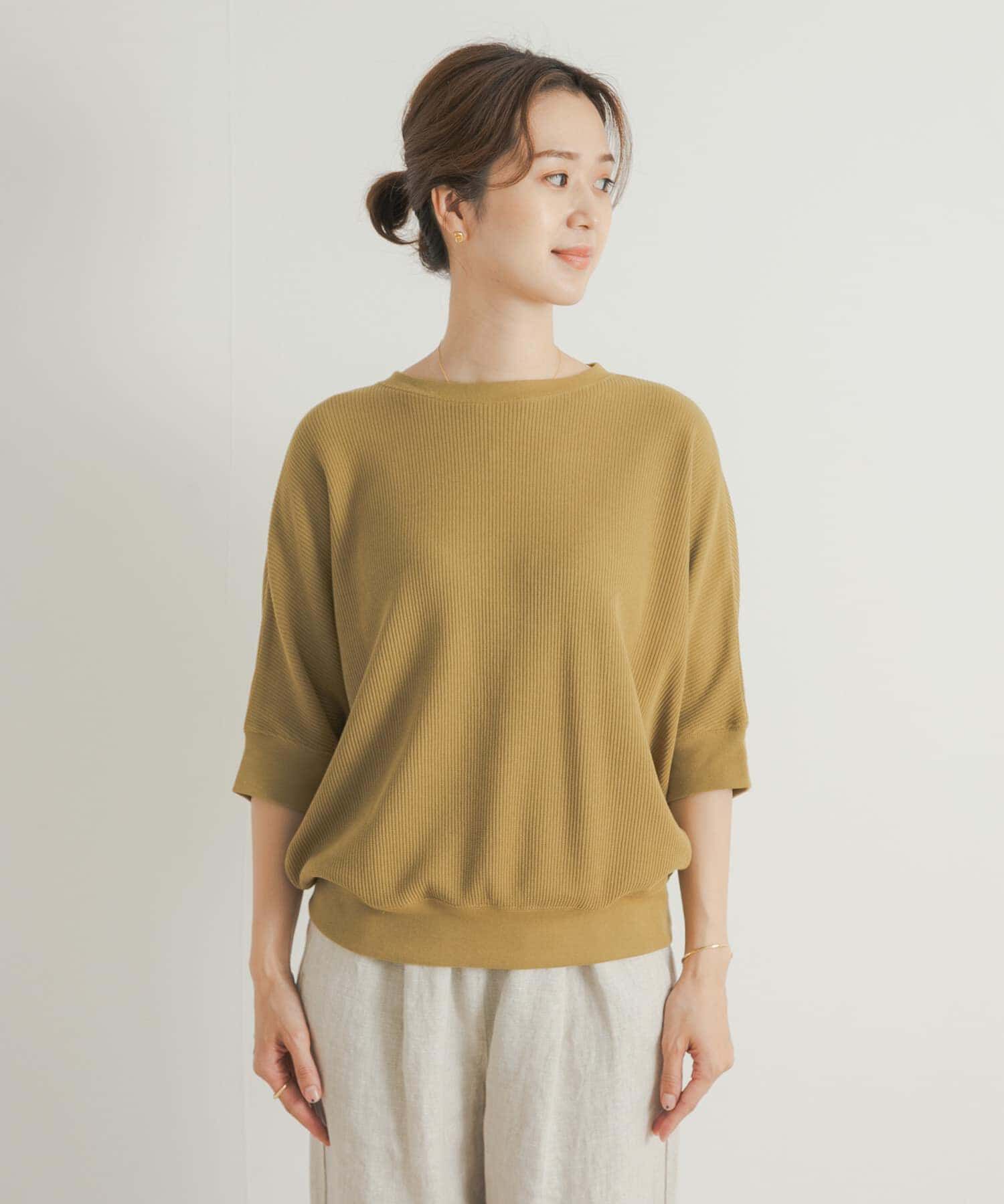 URBAN RESEARCH DOORS「タックフライスワイドTシャツ」|Tシャツ・カットソー|