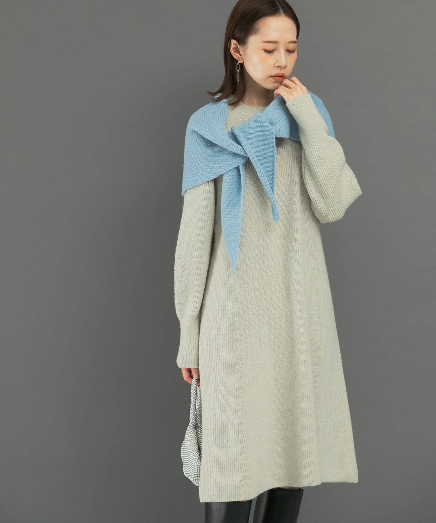 URBAN RESEARCH ROSSO「『WEB限定』畦ニットミニワンピース」|ワンピース|