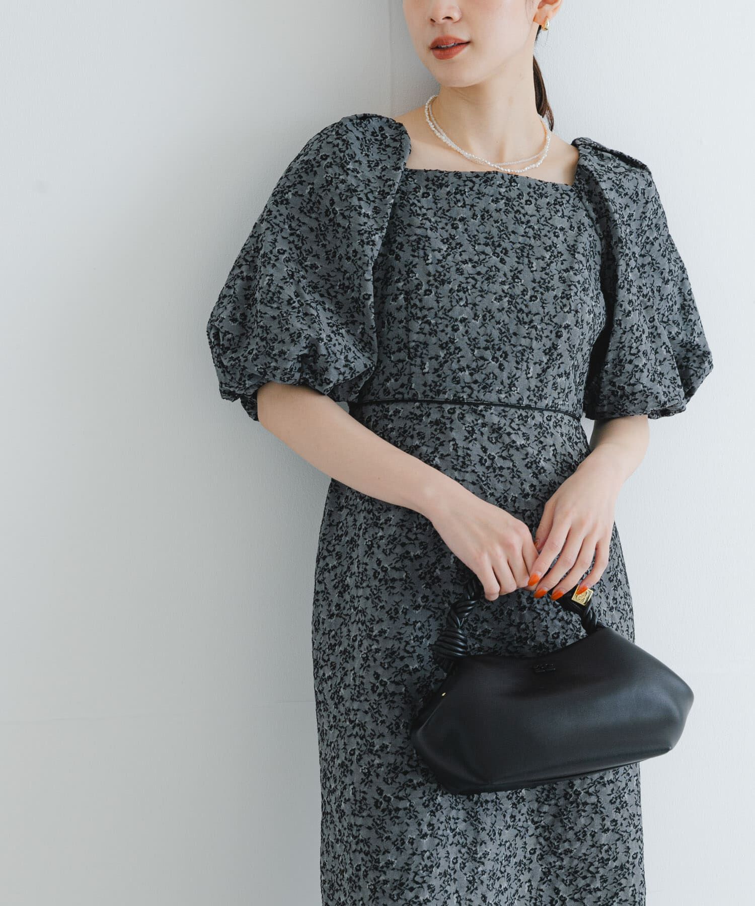 URBAN RESEARCH「LA MAISON　スクエアネックJQワンピース」|ワンピース|