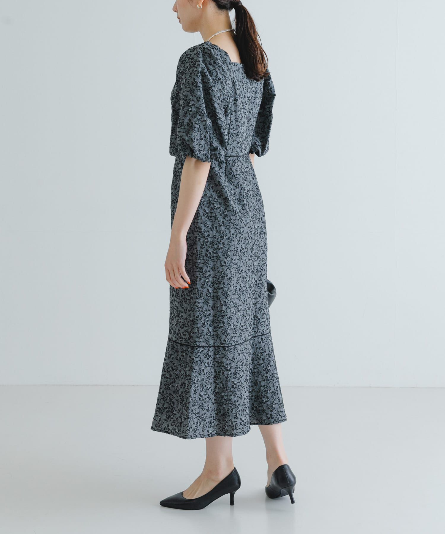 URBAN RESEARCH「LA MAISON　スクエアネックJQワンピース」|ワンピース|
