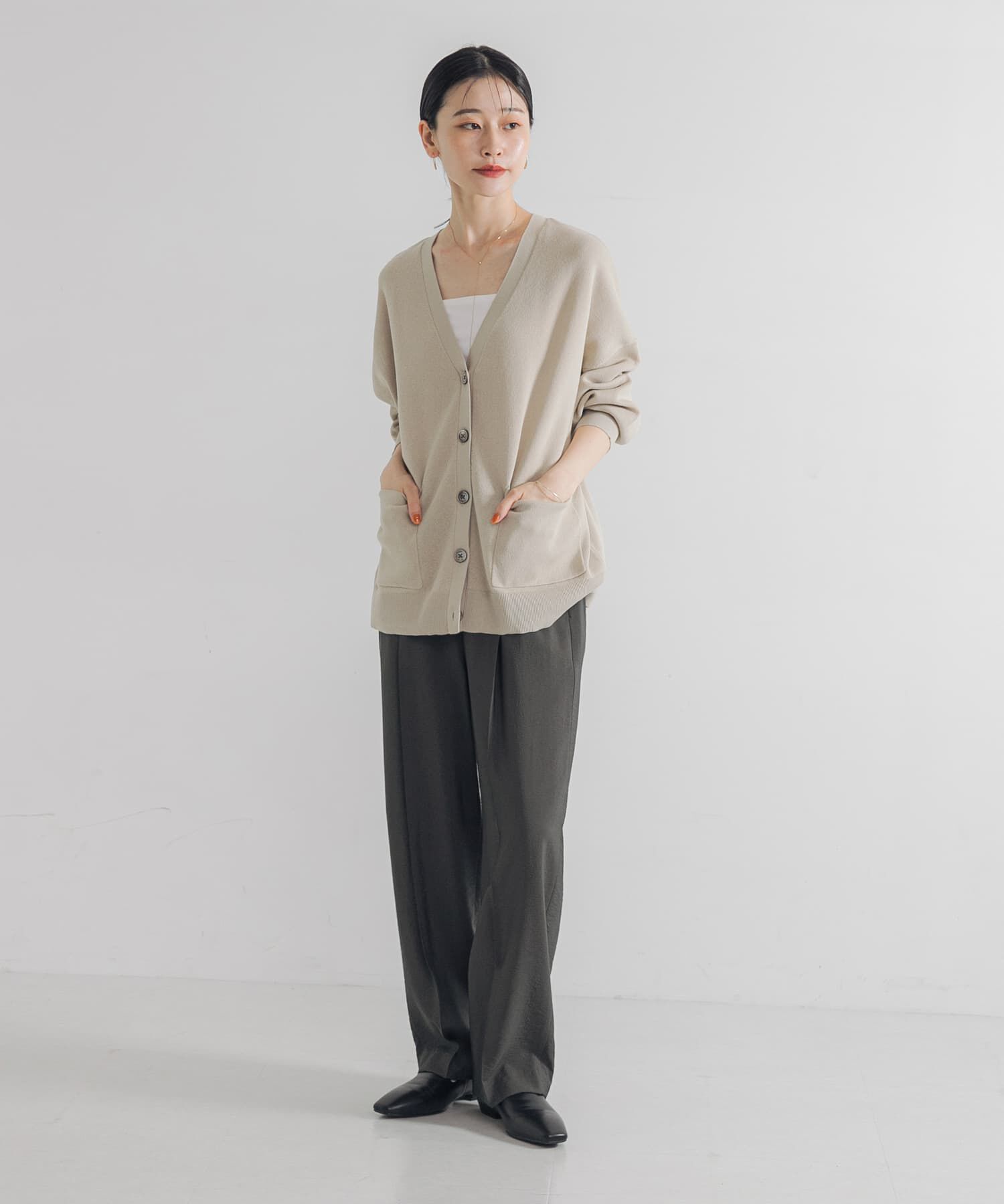 URBAN RESEARCH「『34サイズ/低身長向けも展開』 ポプリンイージーテーパードパンツ」|その他|