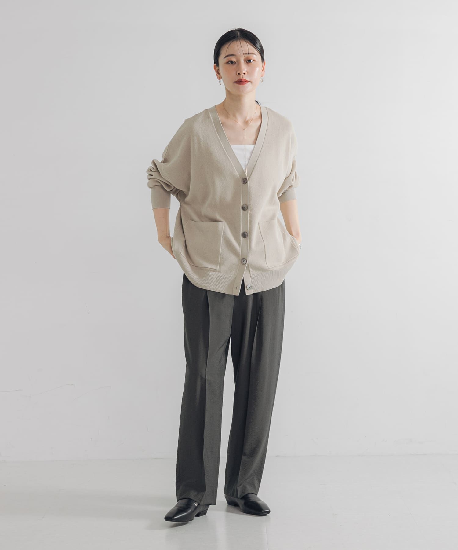 URBAN RESEARCH「『34サイズ/低身長向けも展開』 ポプリンイージーテーパードパンツ」|その他|