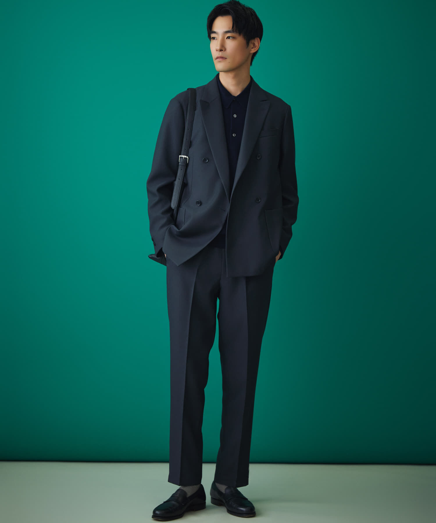 URBAN RESEARCH DOORS「LIFE STYLE TAILOR　ウールライクツイルコンフォータブル Wジャケット」|その他|
