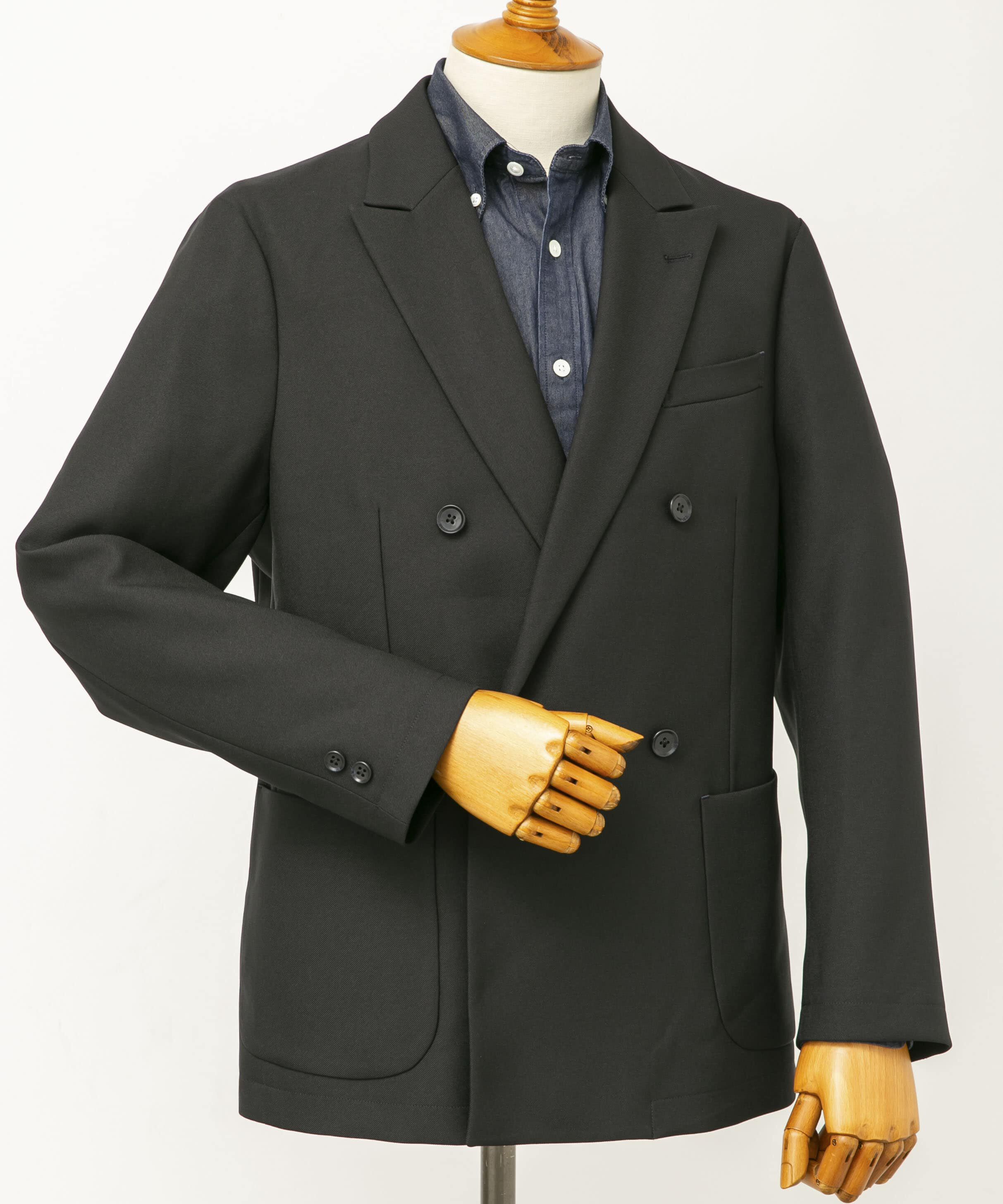 URBAN RESEARCH DOORS「LIFE STYLE TAILOR　ウールライクツイルコンフォータブル Wジャケット」|その他|
