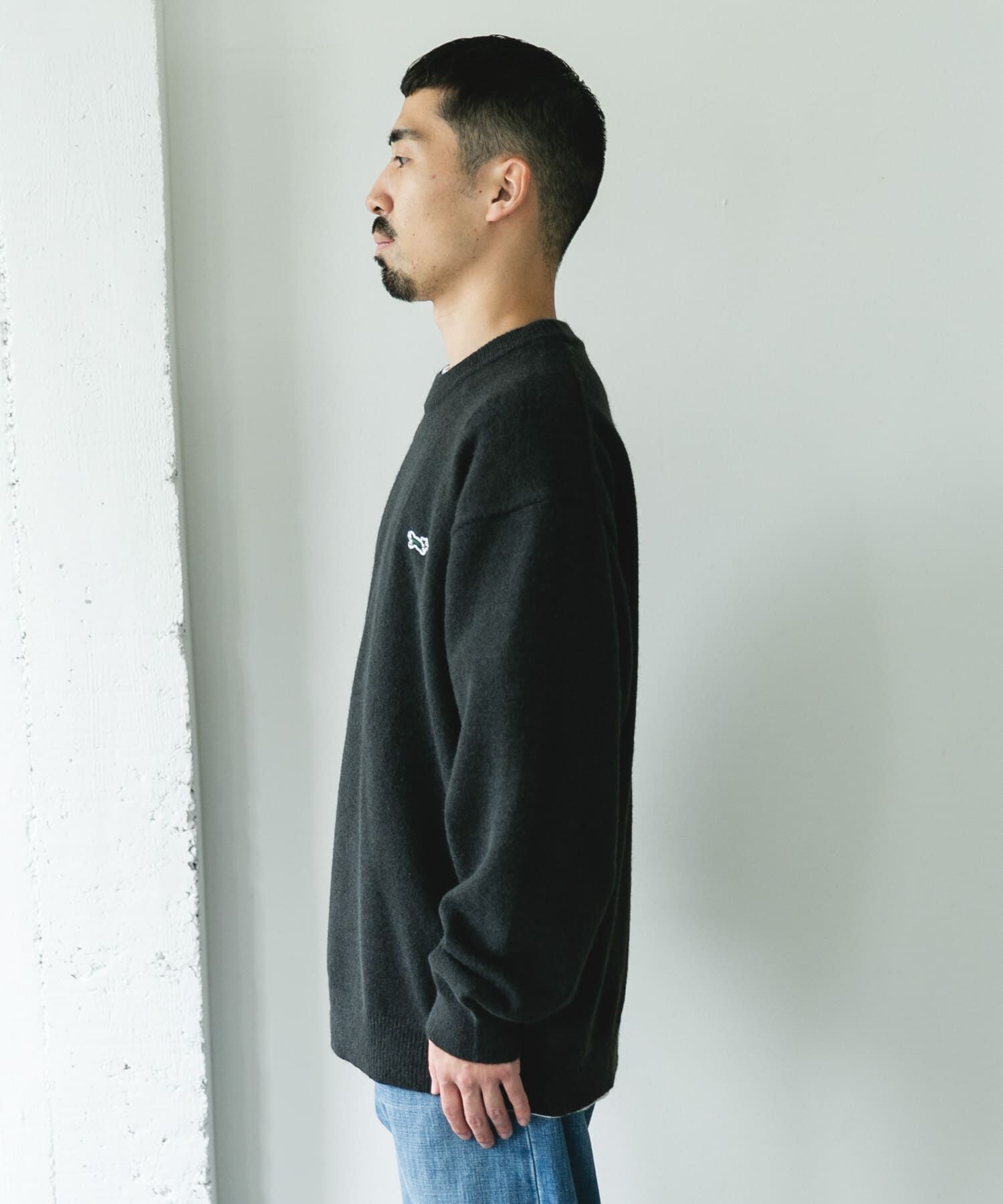 URBAN RESEARCH DOORS「『別注』PENNEYS&times;DOORS　THE FOX クルーネックスフレニット」|ニット・セーター|