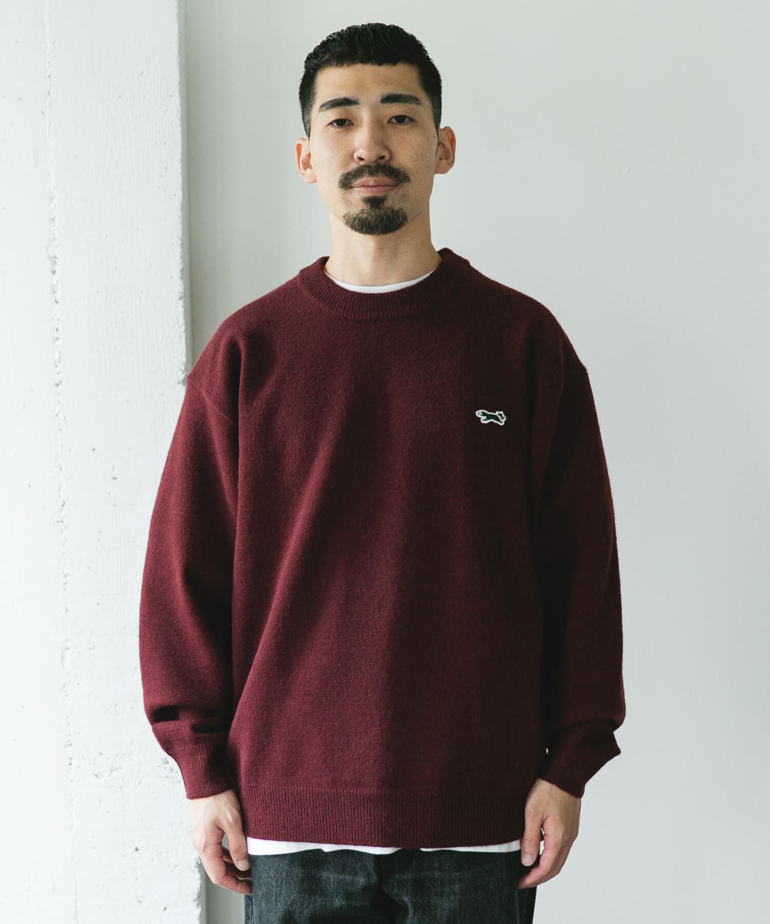 URBAN RESEARCH DOORS「『別注』PENNEYS&times;DOORS　THE FOX クルーネックスフレニット」|ニット・セーター|