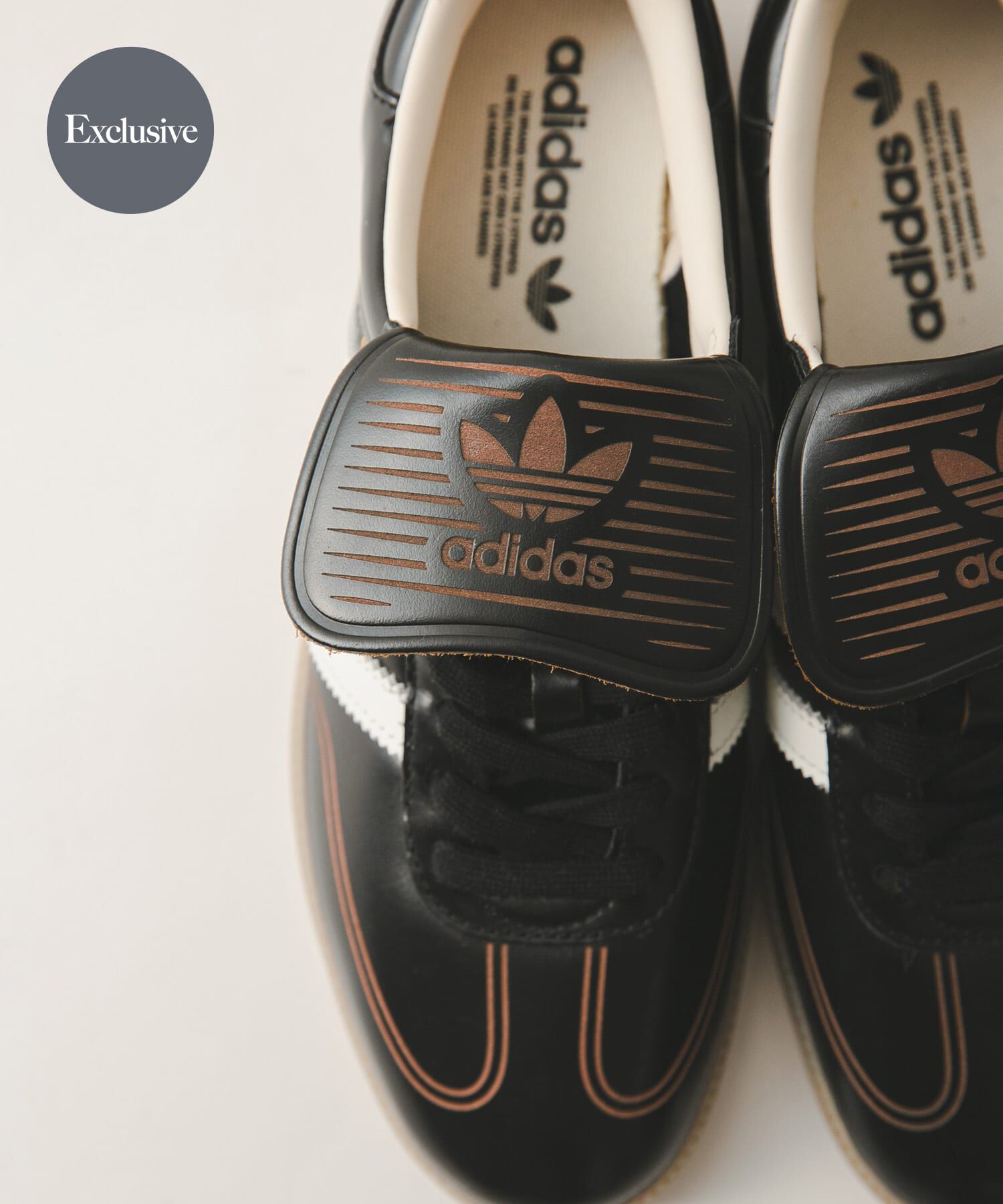 URBAN RESEARCH「adidas　EXCLUSIVE SAMBA LT」|スニーカー|ブラック
