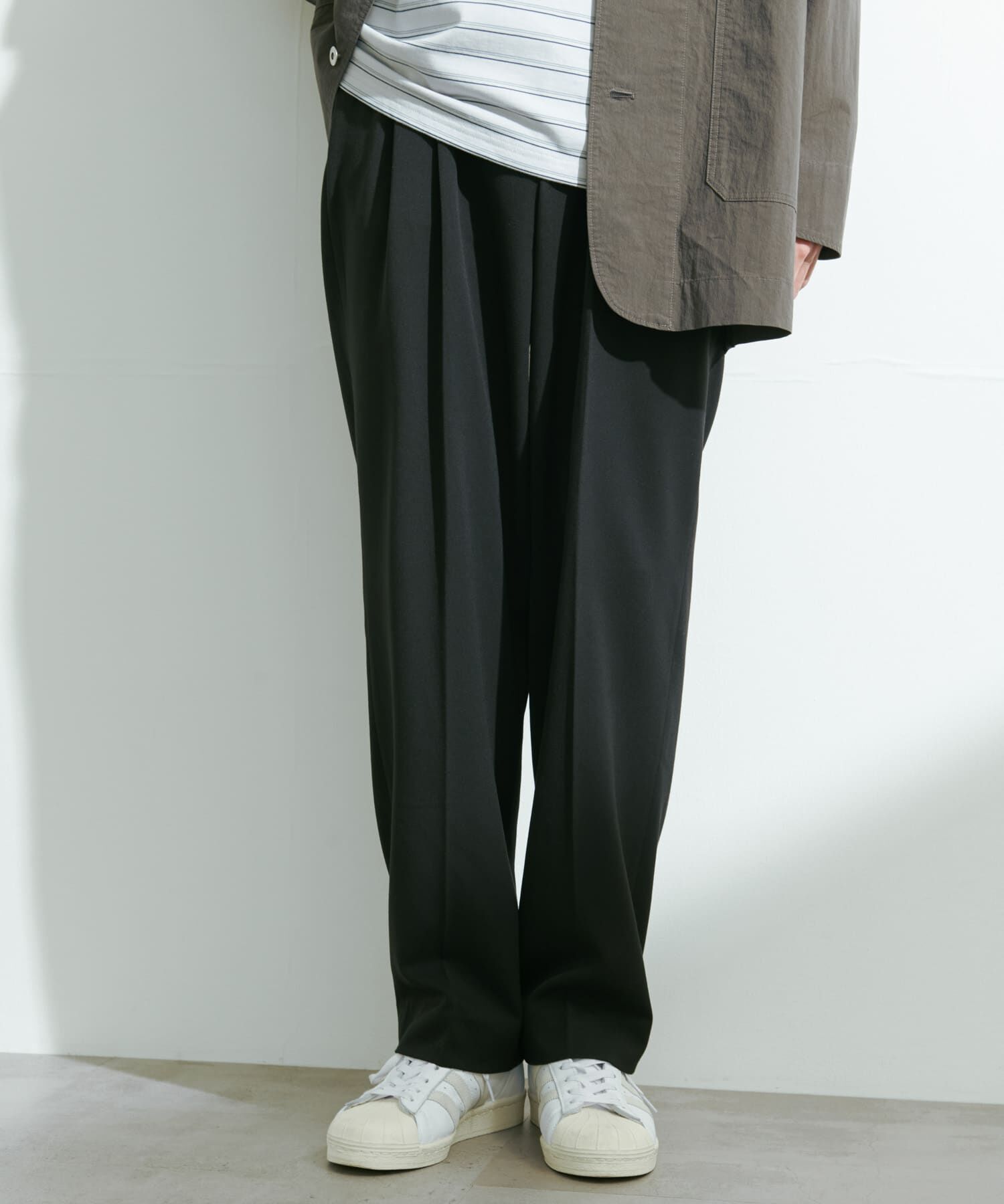 URBAN RESEARCH DOORS「『UR TECH』完声2タックワイドトラウザー」|その他|