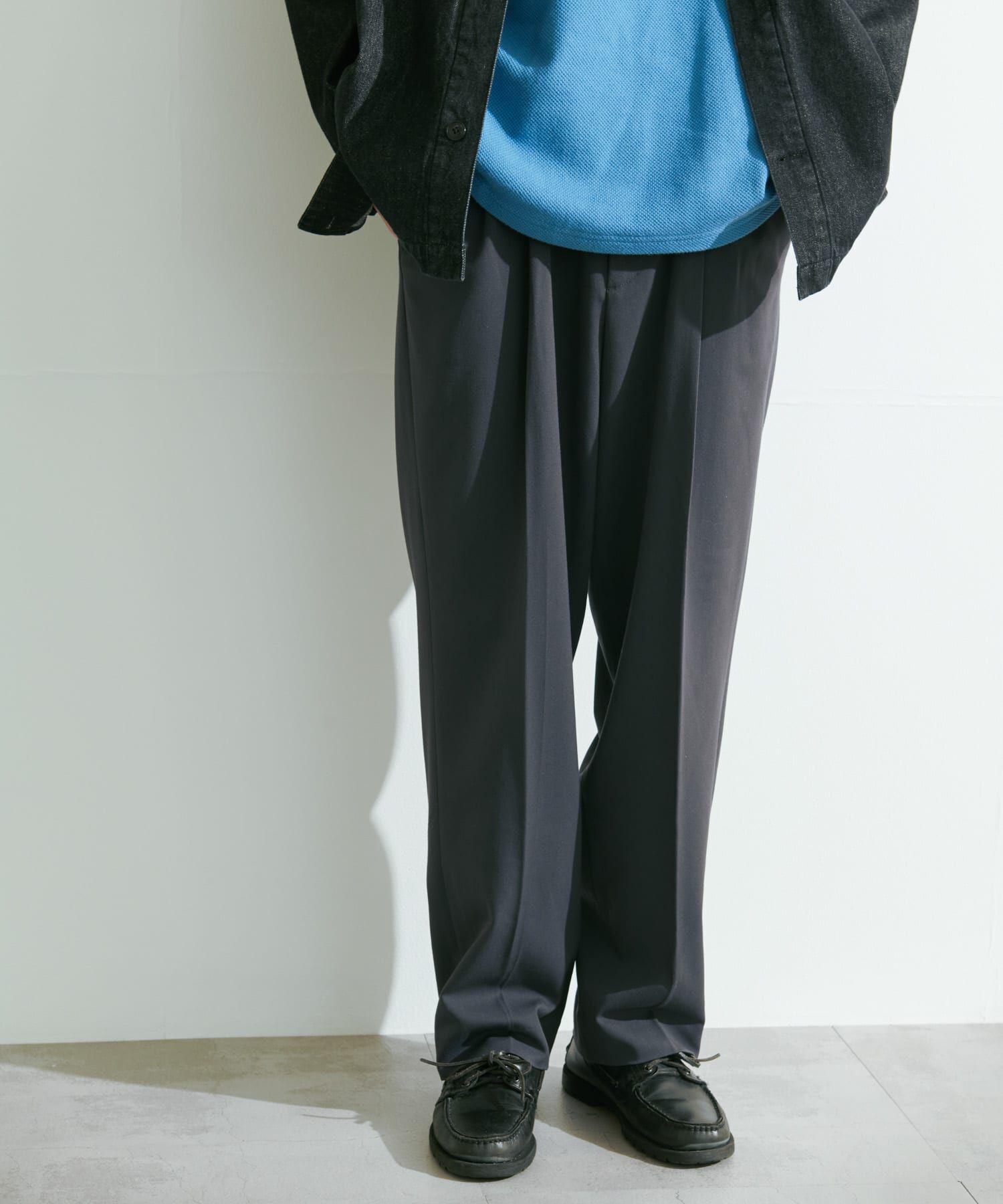 URBAN RESEARCH DOORS「『UR TECH』完声2タックワイドトラウザー」|その他|