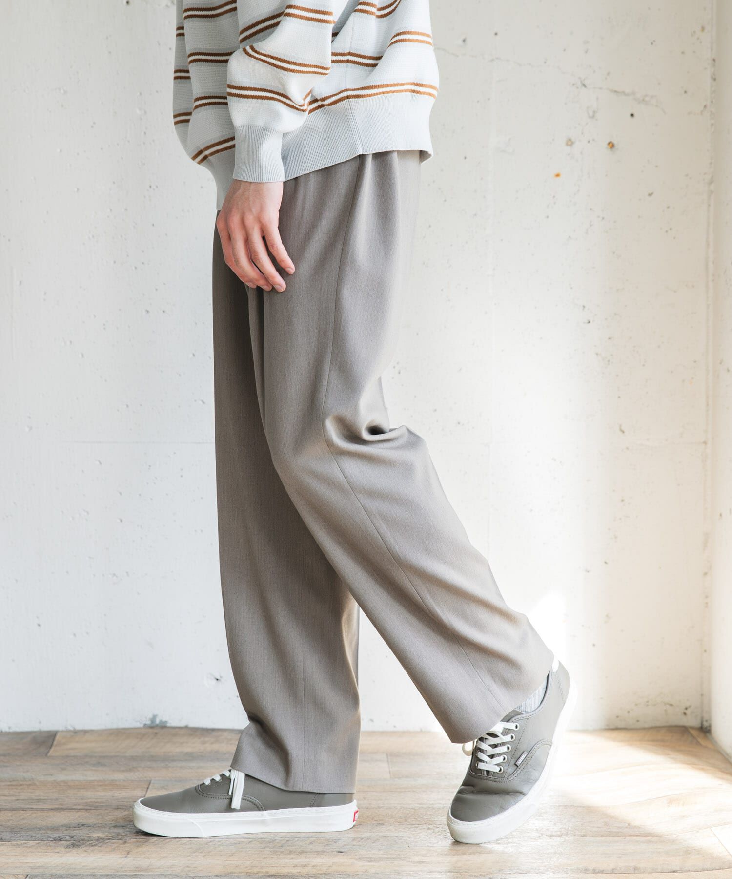 URBAN RESEARCH DOORS「『UR TECH』完声2タックワイドトラウザー」|その他|