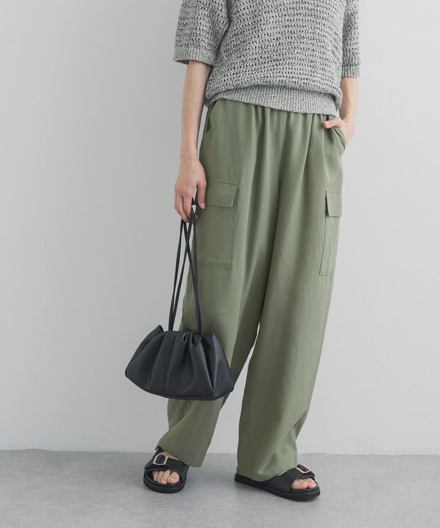 URBAN RESEARCH DOORS「トロミカーゴイージーパンツ」|その他|