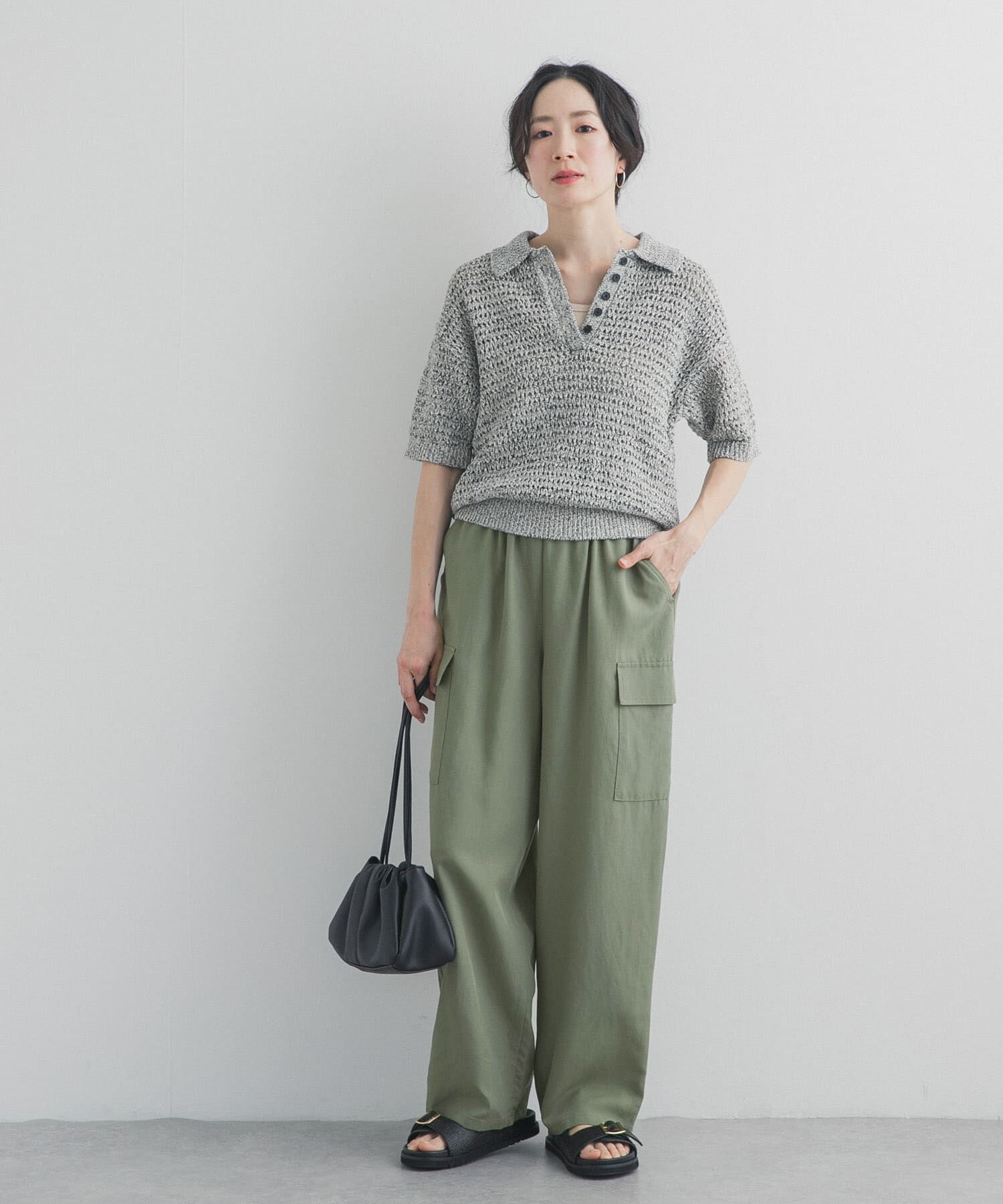 URBAN RESEARCH DOORS「トロミカーゴイージーパンツ」|その他|