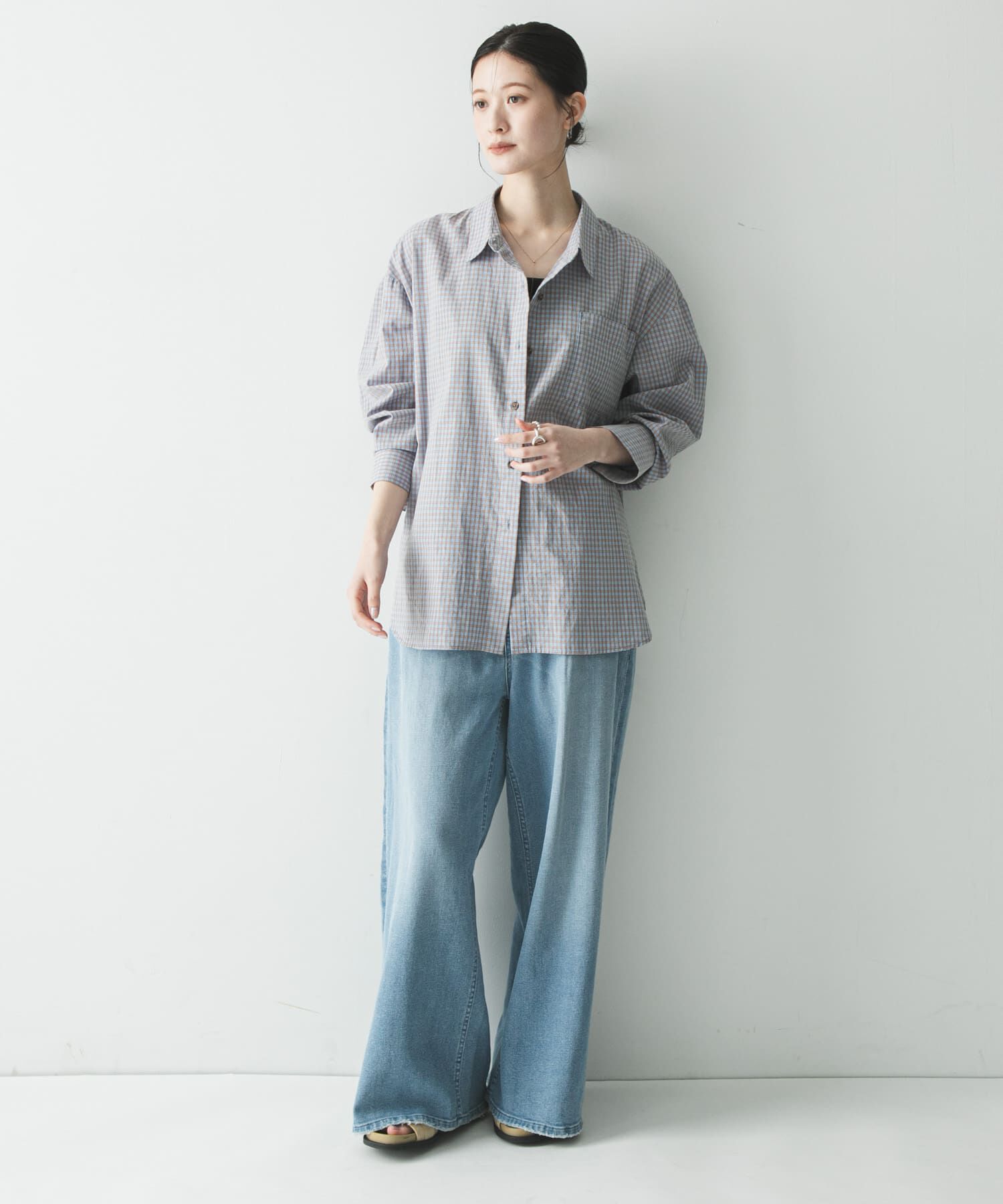 URBAN RESEARCH「『別注』PICCA&times;URBAN RESEARCH　レギュラーカラールーズシャツ」|シャツ・ブラウス|